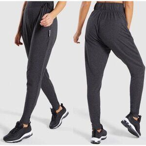 NEW Gymshark Slounge Cinched Jogger - Black Marl